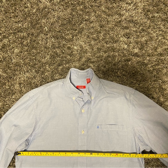 Blue Button Up - Picture 4 of 5
